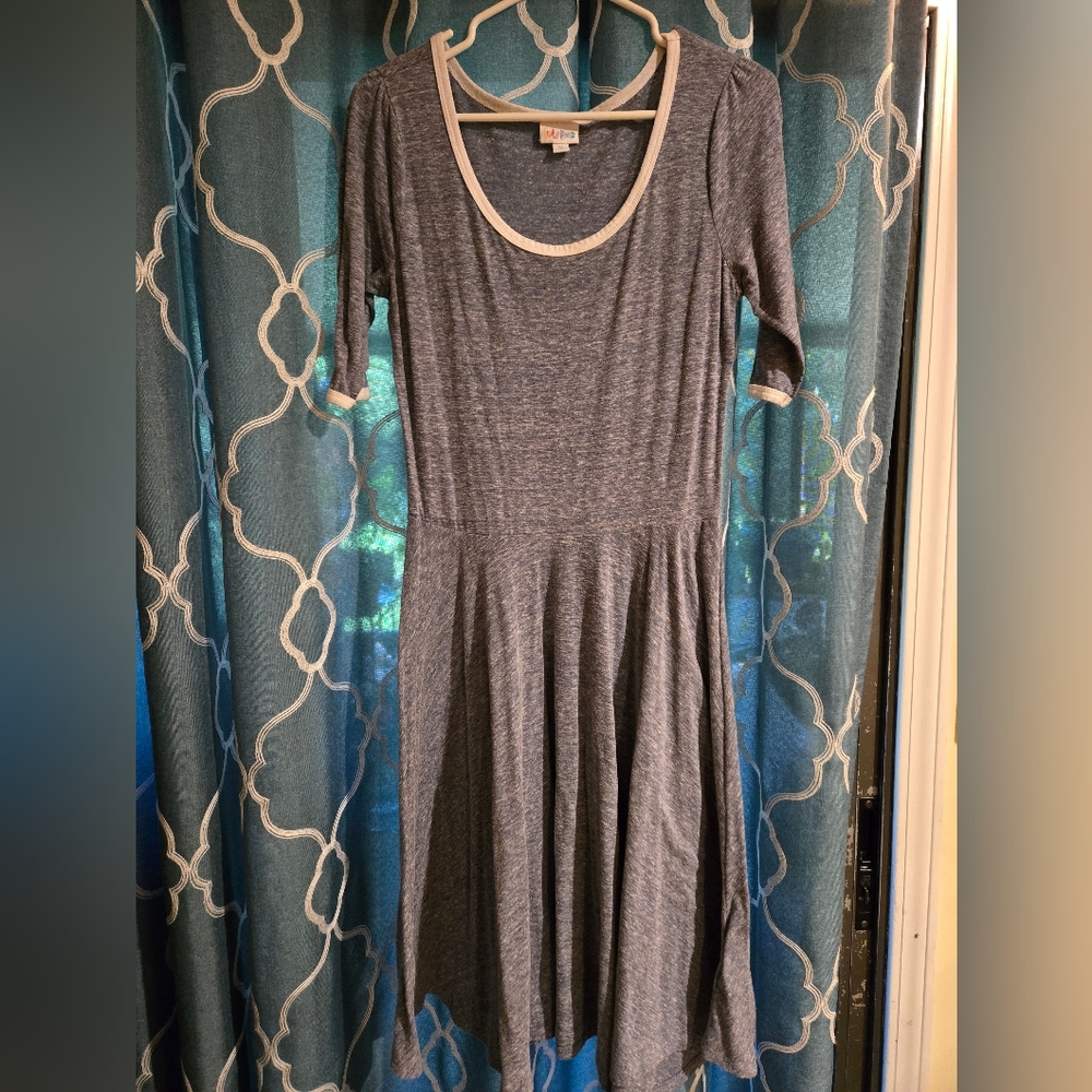 Blue Lularoe Dress Medium